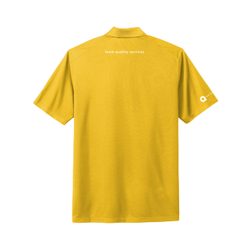 Yellow Nike Dri-FIT Micro Pique 2.0 Polo (Men's/Unisex)