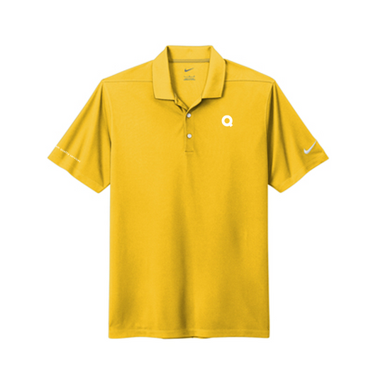 Yellow Nike Dri-FIT Micro Pique 2.0 Polo (Men's/Unisex)