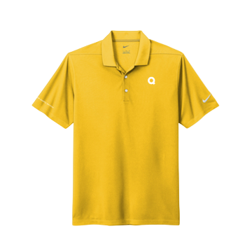 Yellow Nike Dri-FIT Micro Pique 2.0 Polo (Men's/Unisex)